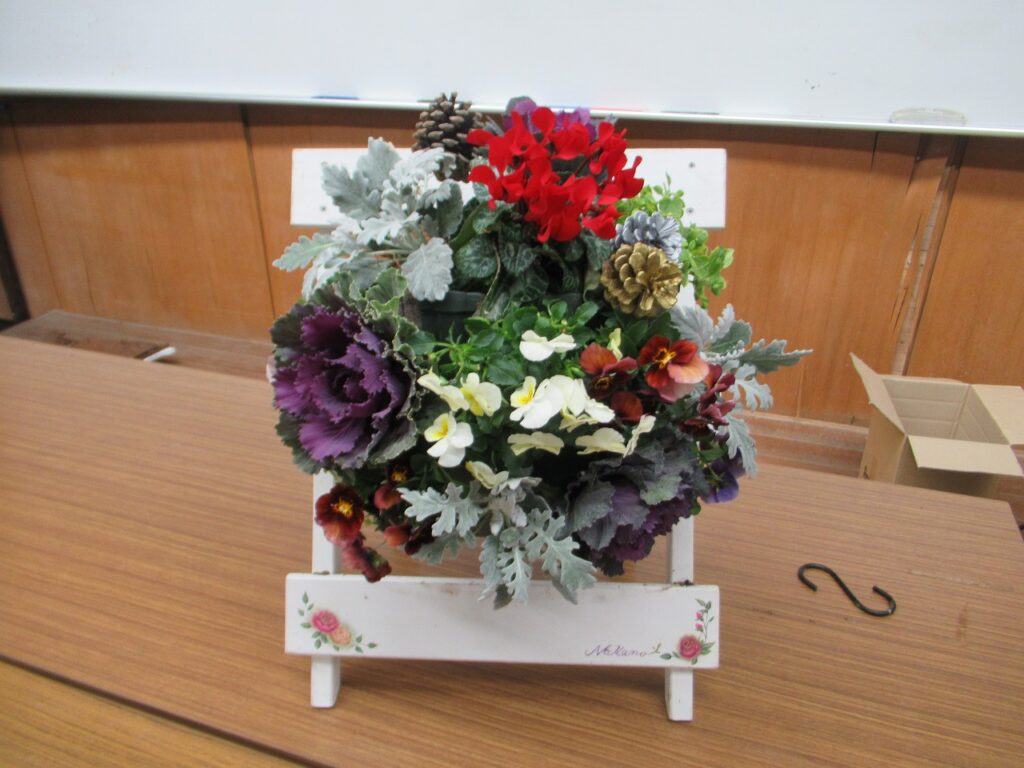 12月7日 お正月を飾るハンギングバスケット《先着順》《受付終了》